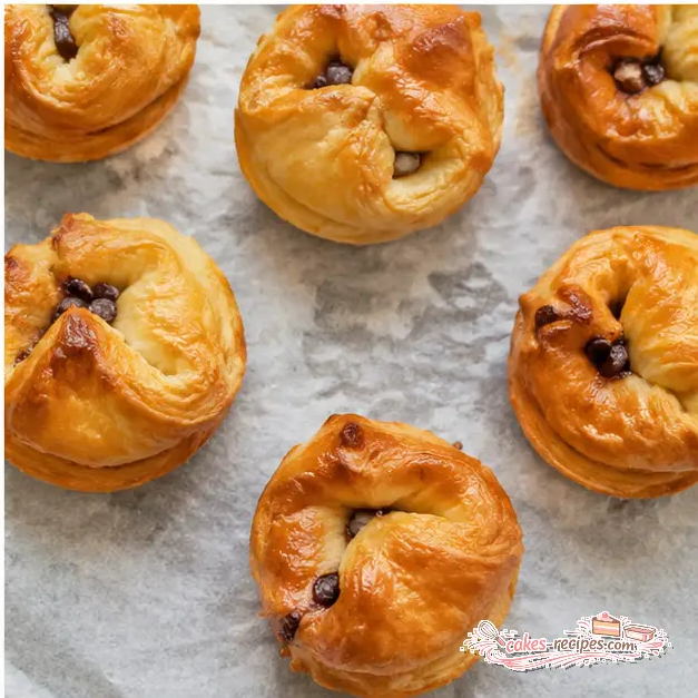 Step 4: Baked golden brown croissant cups