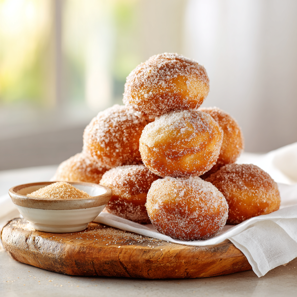 hawaiian malasadas - final presentation