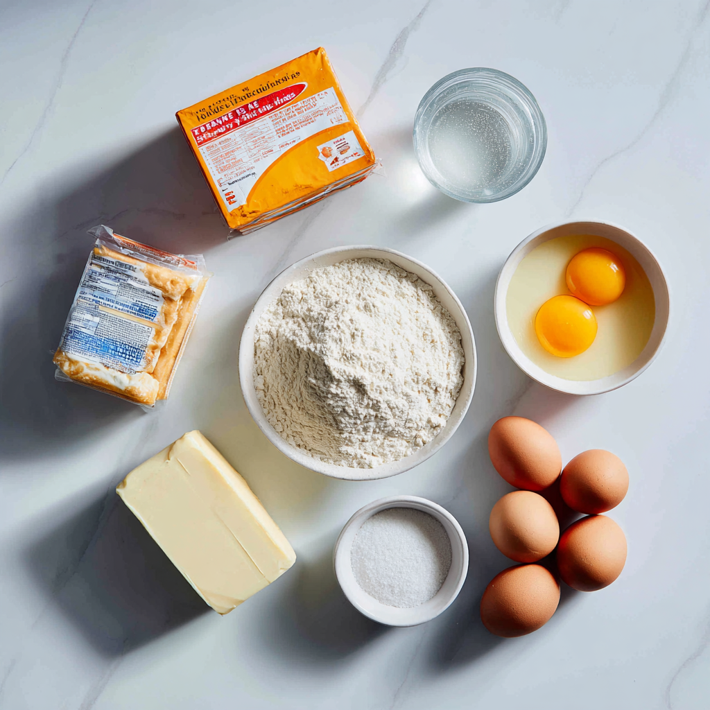 hawaiian malasadas - main ingredients