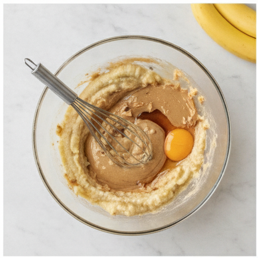 healthy banana muffins - step 1