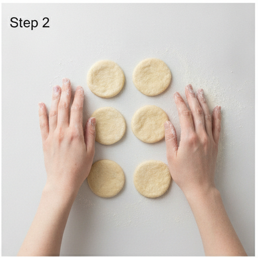 korean milk cream donuts - step 2