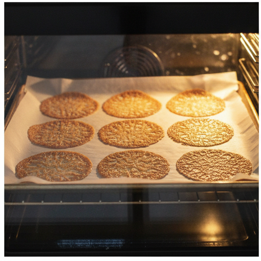 lace almond tuiles recipe - step 3