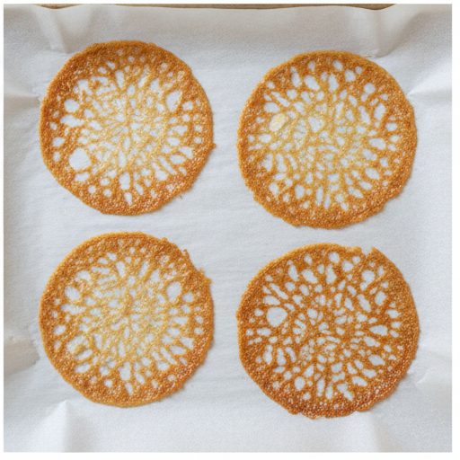 lace almond tuiles recipe - step 4