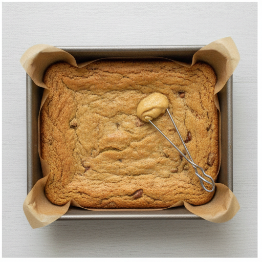 maple pecan blondies - step 4