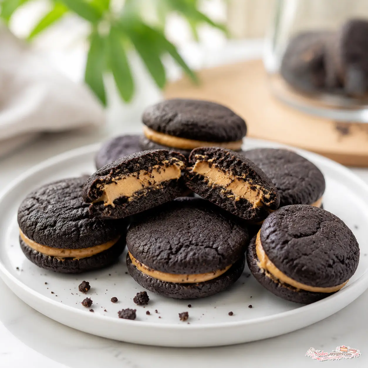 peanut butter oreo cookies - final presentation