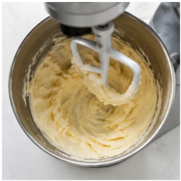 Step 1: Creaming butter and sugars