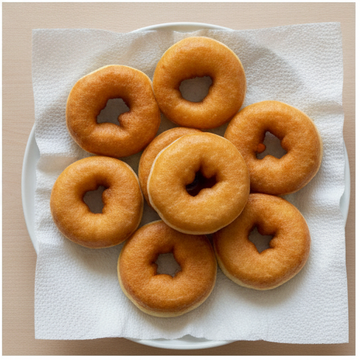 pistachio cream stuffed donut rings - step 4