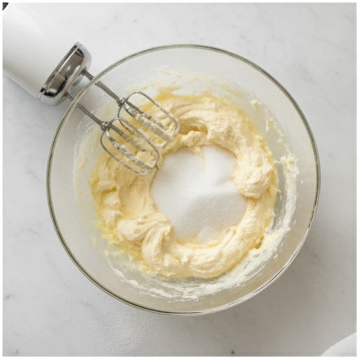 pistachio mascarpone cake filling - step 1