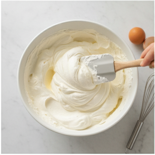 pistachio mascarpone cake filling - step 3