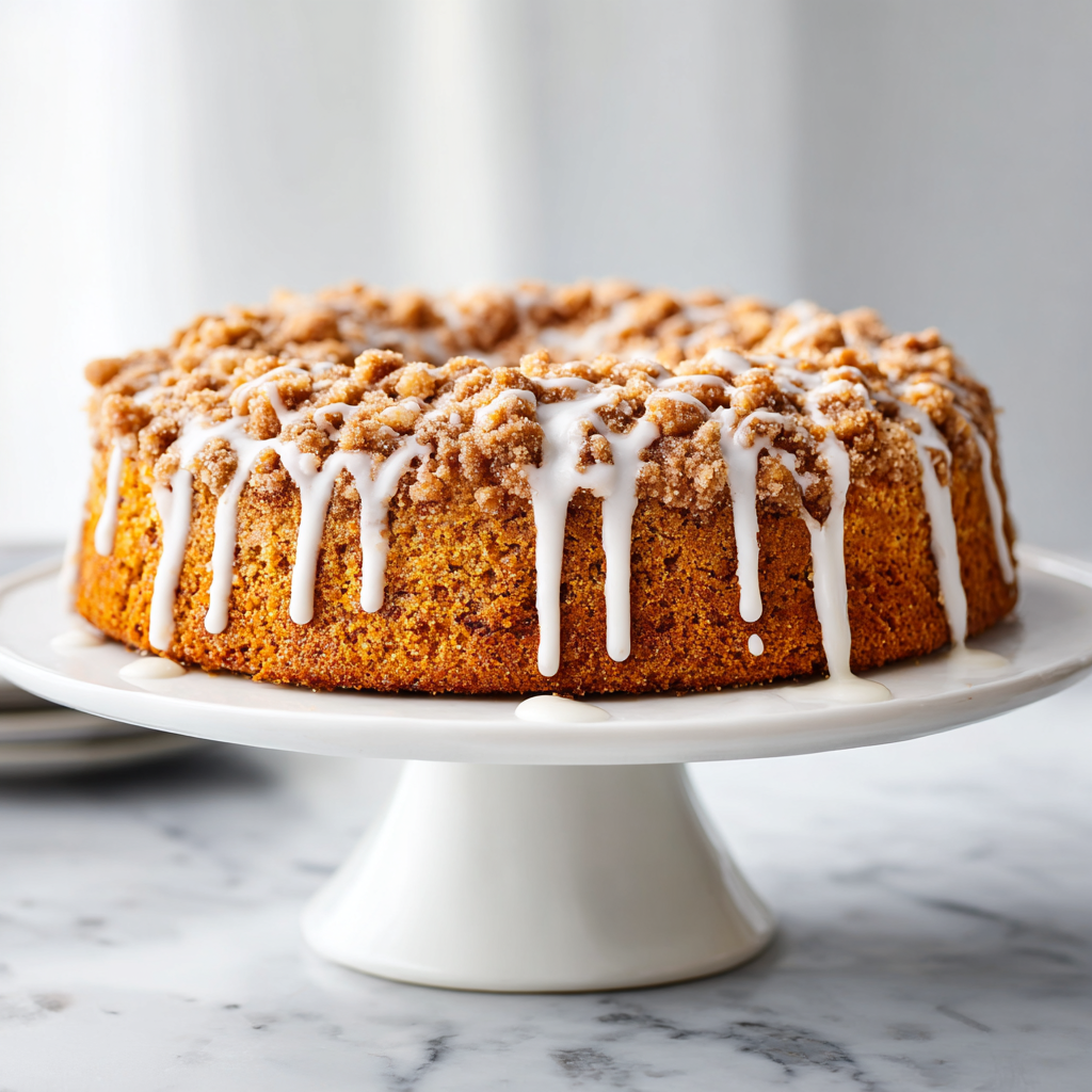 pumpkin crumb coffee cake
