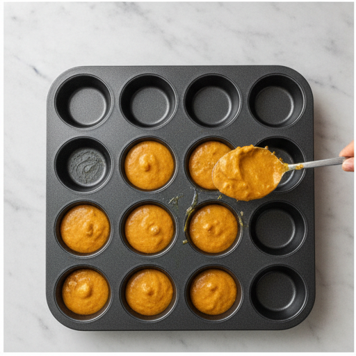 pumpkin donut holes - step 3
