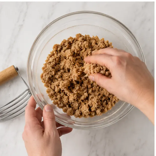 Step 3: Make crumb topping