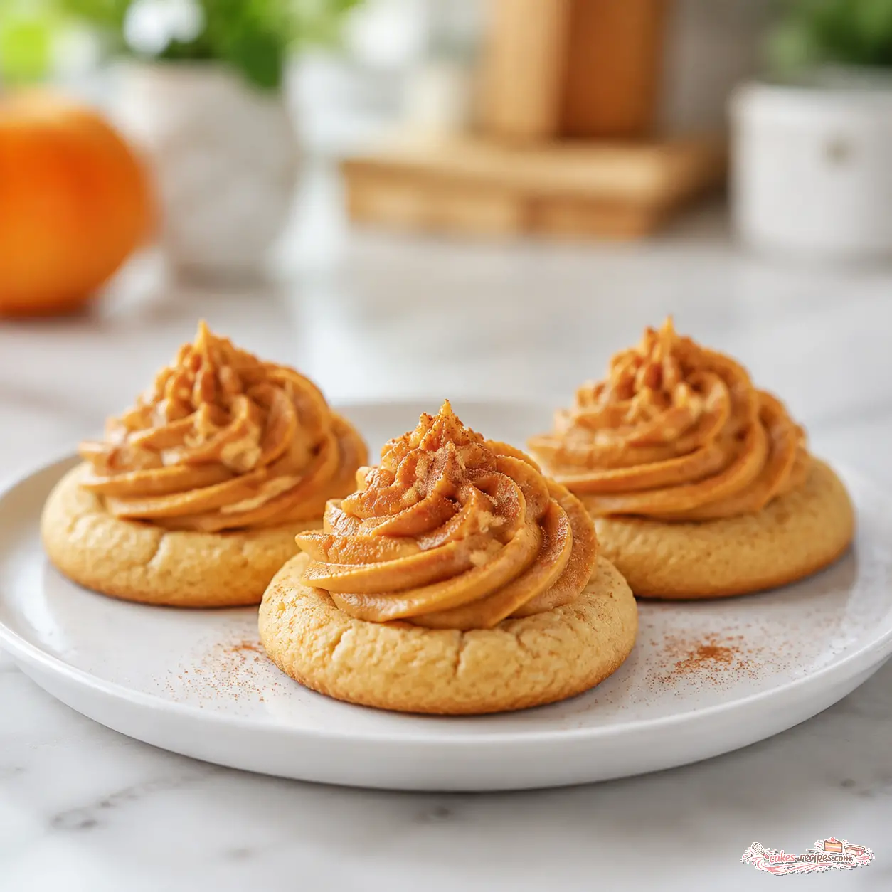 pumpkin pie cookies - final presentation