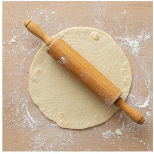sourdough flour tortillas - step 3