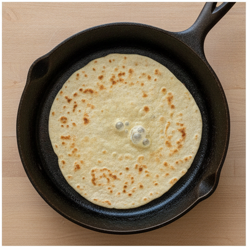 sourdough flour tortillas - step 4