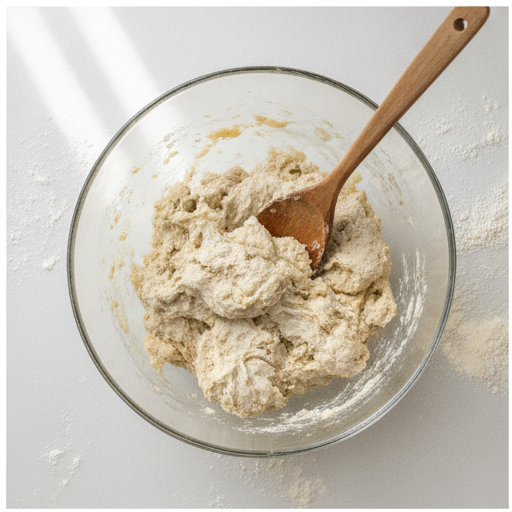 sourdough garlic knots - step 1
