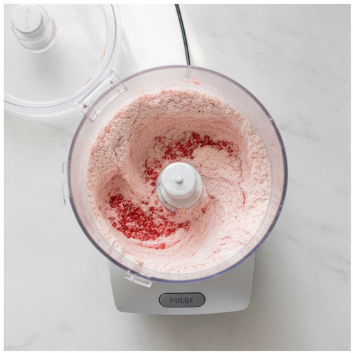 strawberry shortbread cookies - step 1