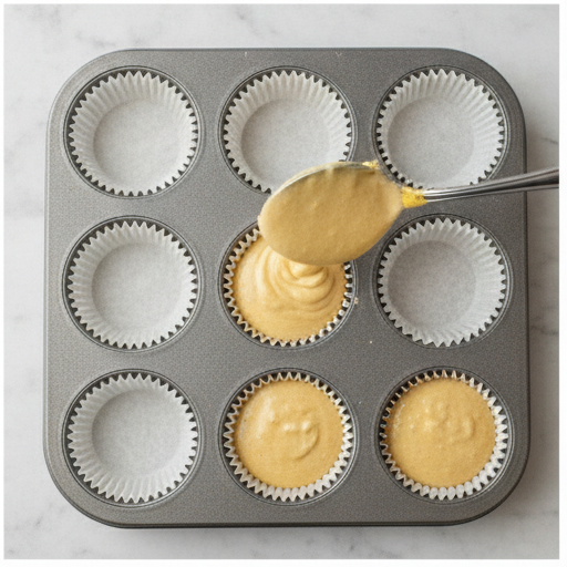 sweet potato cornbread muffins - step 4