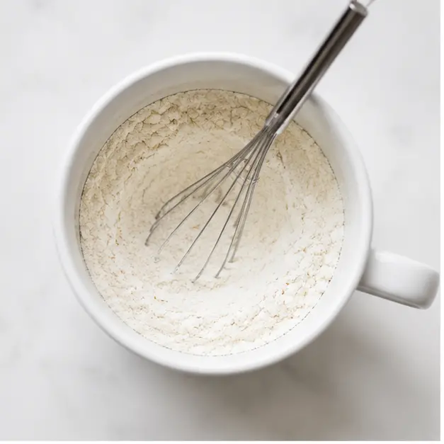 Step 1: Whisk dry ingredients in mug