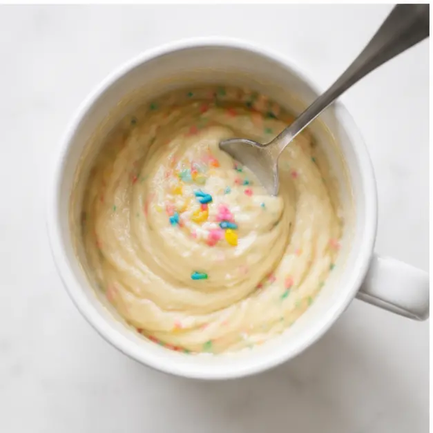 Step 3: Fold in sprinkles