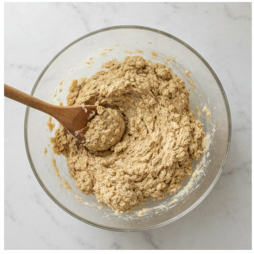 vegan oatmeal cookies - step 3