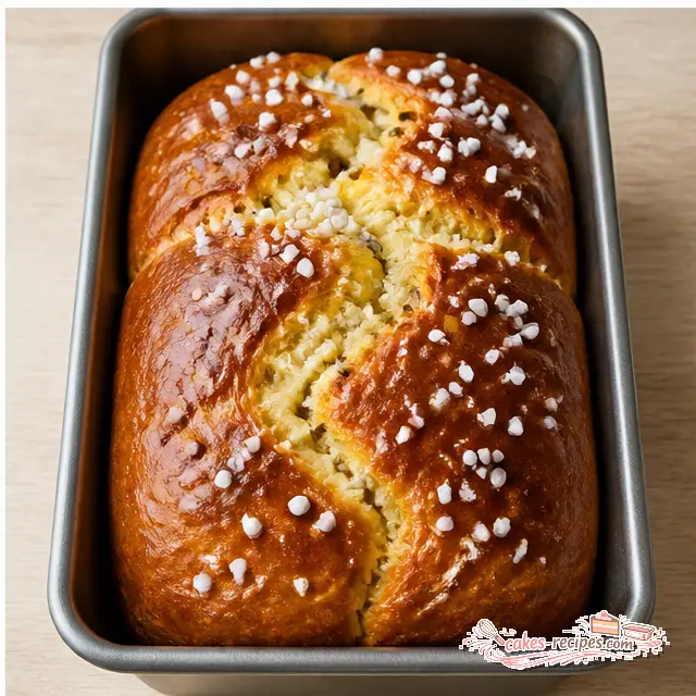 Step 4: Baking the golden loaf in a loaf pan