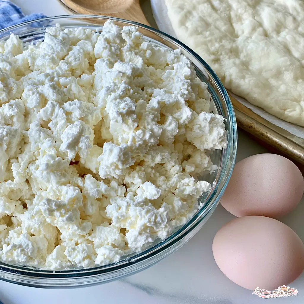 cottage cheese flatbread - main ingredients