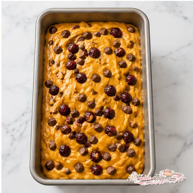 Fill the loaf pans and bake until golden