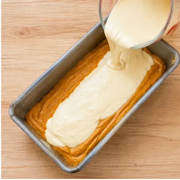 Step 2: Layer the filling between batter barriers