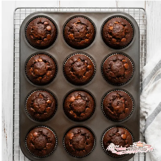 Bake until domed and a toothpick comes out with moist crumbs