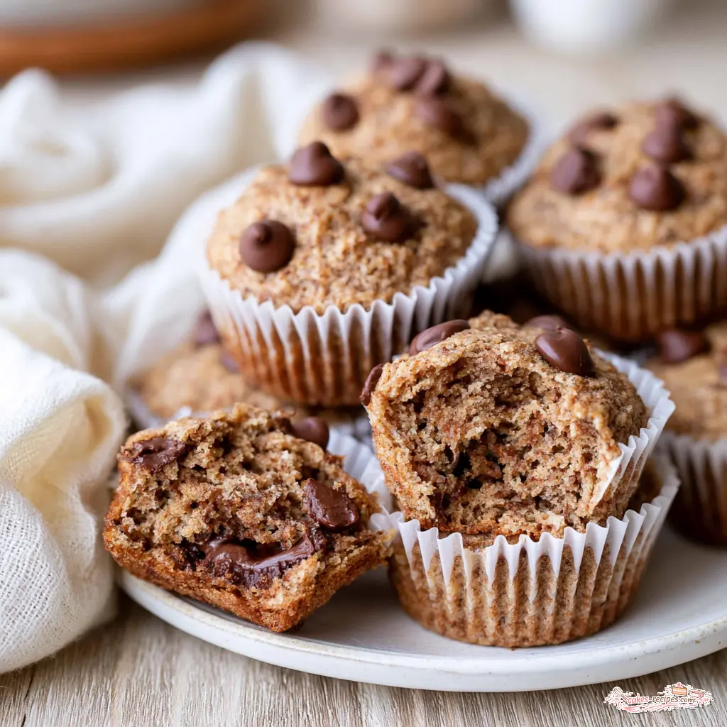 paleo banana muffins - final presentation