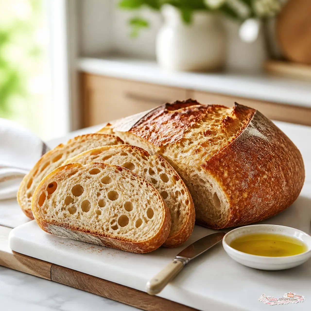 sourdough discard bread - final presentation
